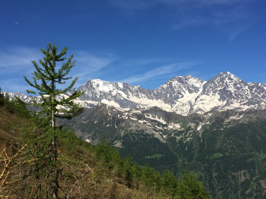 1. Etappe 24. Juni 2019: Zwischbergen Bord – Rifugio Marigonda
