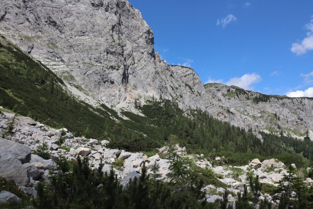 Sexten / Talschlusshütte – Untere Valentinsalm: Auf dem Karnischen Höhenweg (KHW) 23. – 27.7.2020