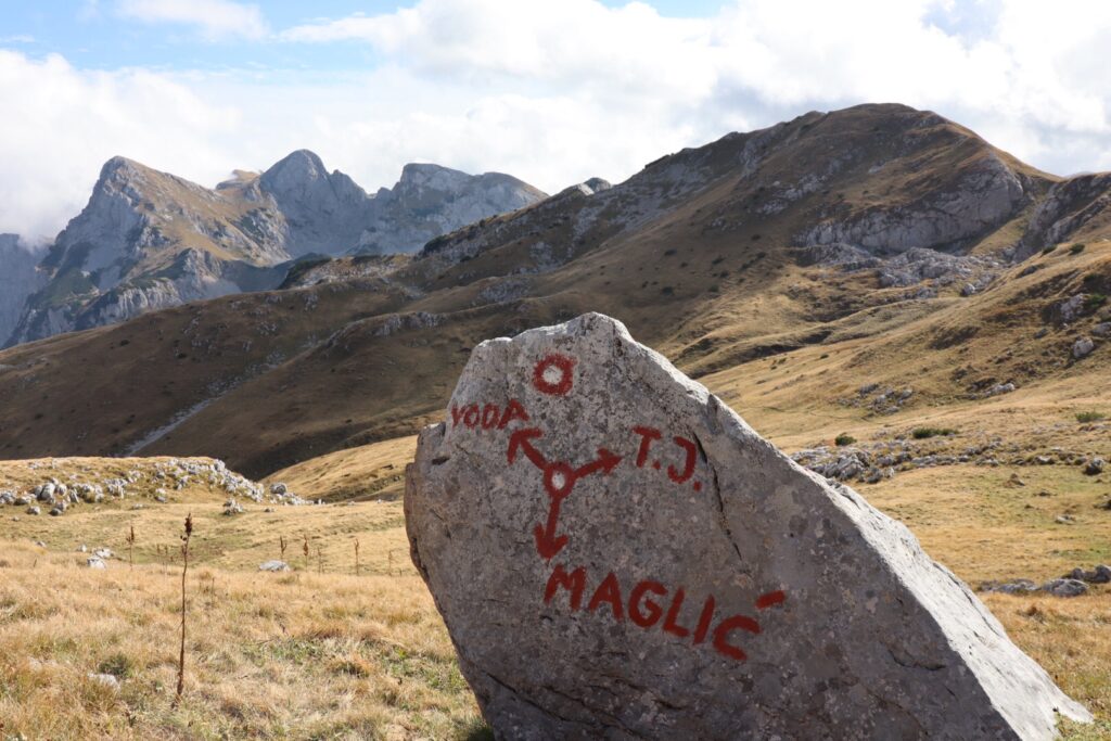 Via Dinarica Montenegro # 11: Prijevor – Mratinje sowie Aufenthalte in Podgorica und Kotor 11. – 17. Oktober 2020